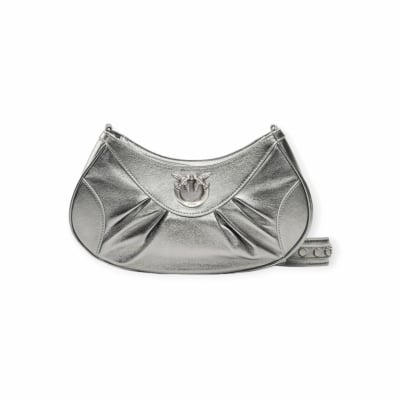 PINKO дамска чанта Love Bon Bon crossbody silver