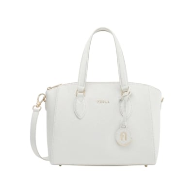 FURLA дамска чанта Minerva S satchel white