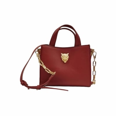 PLEIN SPORT дамска чанта Small Tote Zoe dark red