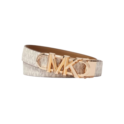 MICHAEL KORS колан с две лица creme