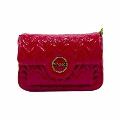 PINKO дамска чанта Peony red