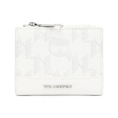 KARL LAGERFELD дамски портфейл K/IKONIK 2.0 MONO CC BIFOLD CH 110