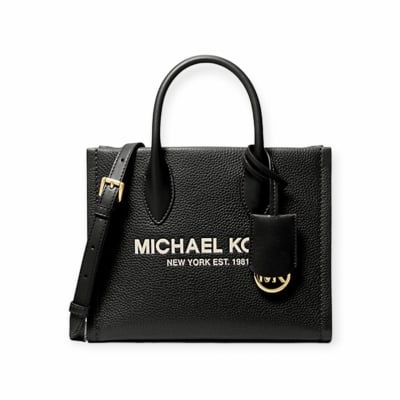 MICHAEL KORS дамска чанта Mirella Small Pebbled black