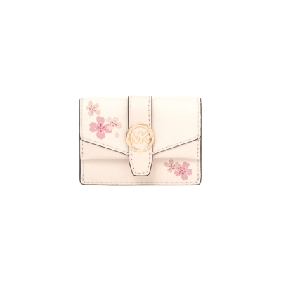 MICHAEL KORS малък портфейл Greenwich creme