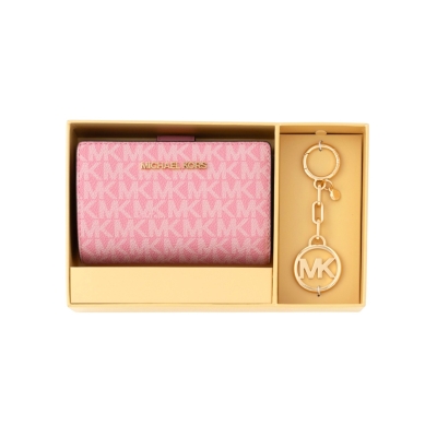 MICHAEL KORS сет портфейл с ключодържател в кутия