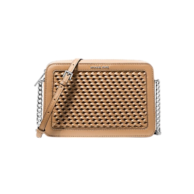 MICHAEL KORS дамска чанта LG EW CROS camel