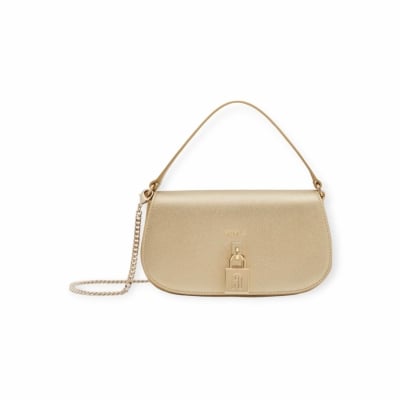 FURLA дамска чанта Artemis mini gold