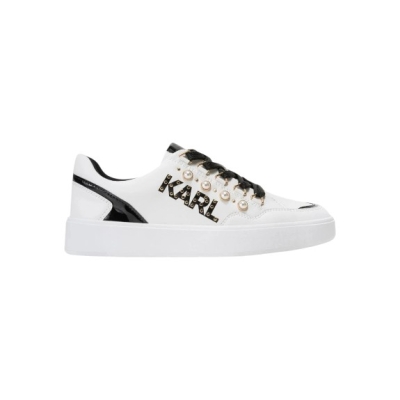 KARL LAGERFELD дамски кецове Pearl white