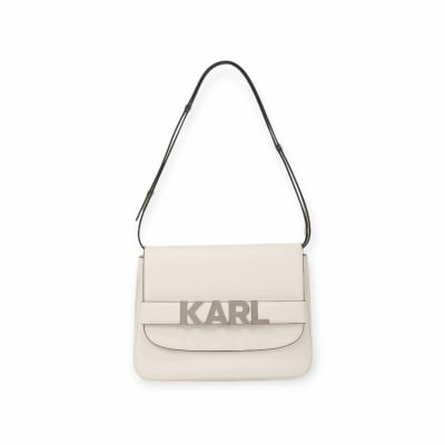 KARL LAGERFELD дамска чанта K/LETTERS FLAP white