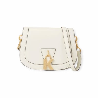 KARL LAGERFELD дамска чанта K/LOCK MD CROSSBODY white