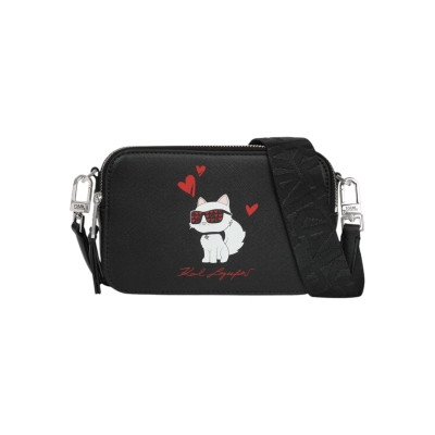 KARL LAGERFELD дамска чанта K/hearts black