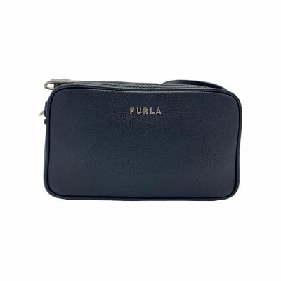 FURLA дамска чанта Lilli black smooth