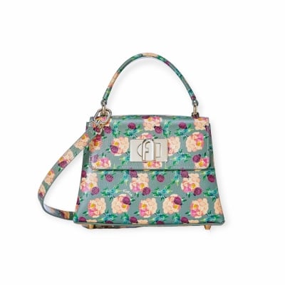 FURLA дамска чанта 1927 Top Handle flowers