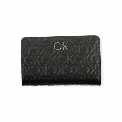 Calvin Klein дамски портфейл Re-Lock Bifold Black