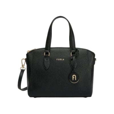 FURLA дамска чанта Minerva S satchel black