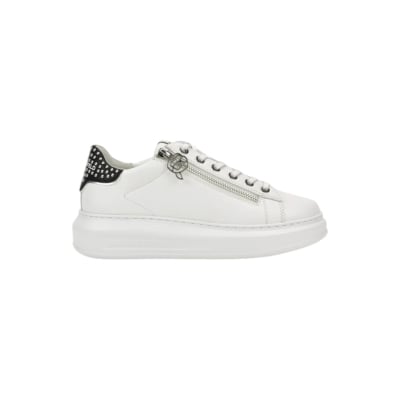 KARL LAGERFELD дамски кецове KAPRI Stud Zip white