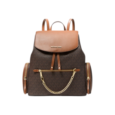 MICHAEL KORS дамска раница Jet Set Item Chain Backpack brown