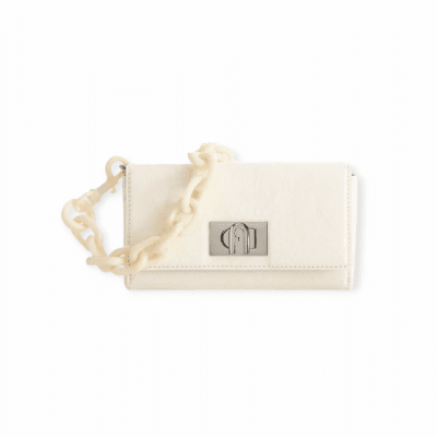 FURLA дамска чанта Bloombag white