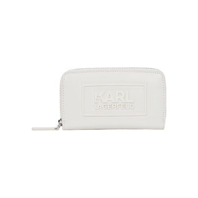 KARL LAGERFELD дамски портфейл K/Stone white