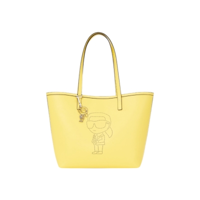 KARL LAGERFELD дамска чанта K/Ikon dots tote yellow