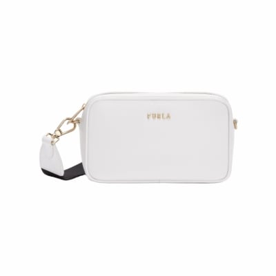 FURLA дамска чанта Classic XL crossbody pouch 1 zip white