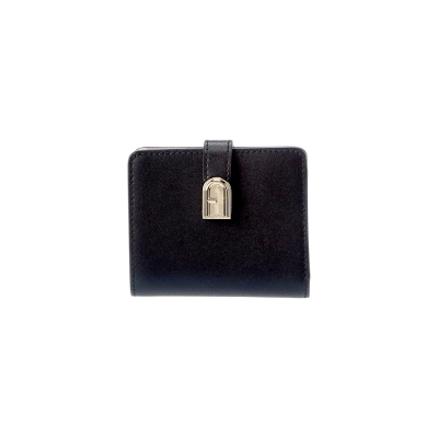 FURLA малък портфейл Levante Bi-fold black