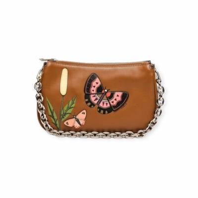 FURLA дамска чанта Moon S brown