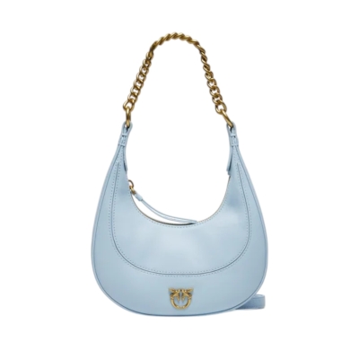 PINKO дамска чанта Brioche Hobo blue