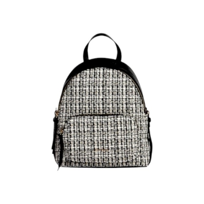 COCCINELLE раница Charlotte white-black