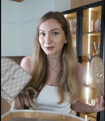 Michael Kors ревю - Maisie раница и лоуфъри Carmen