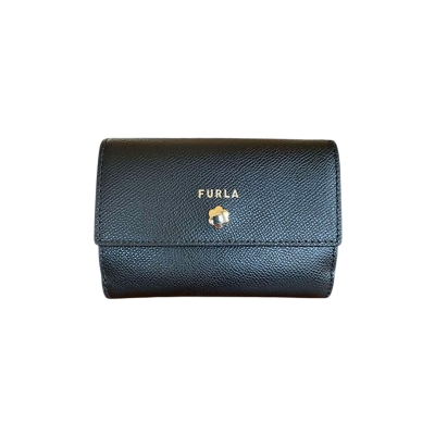 FURLA среден портфейл Margherita black