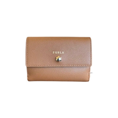FURLA среден портфейл Margherita cognac