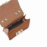 FURLA дамска чанта Bella mini crossbody brown