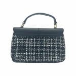 FURLA дамска чанта Dafne S top handle black-white