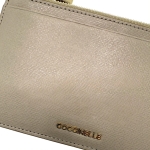 COCCINELLE портфейл/ кардхолдър Florine white