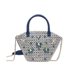 GUESS дамска чанта HWWE95 BEAUVOIR tote blue