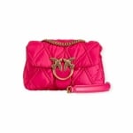 PINKO дамска чанта Love mini Puff fucsia textile