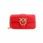 Pinko дамска чанта Love one pocket S mini red