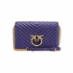 PINKO дамска чанта LOVE CLICK CLASSIC NAPPA VIOLA