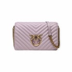 PINKO дамска чанта Love Click Classic lilac