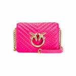 PINKO дамска чанта Love Click mini studs fuchsia