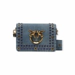 PINKO дамска чанта Love Click mini denim