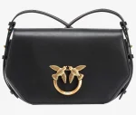 PINKO дамска чанта Love Click Classic Exagon black