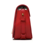 PINKO дамска чанта Love Click Exagon mini red