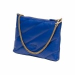 PINKO дамски клъч Flat Pouch Nappa blue