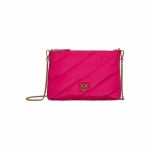 PINKO дамски клъч Flat Pouch Nappa blue