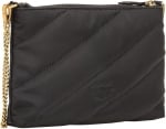 PINKO дамски клъч Flat Pouch black