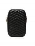 PINKO дамска мини чанта за телефон Love Classic Icon Chevron black