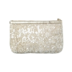 FURLA дамски клъч Classic XL sequins beige