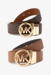 MICHAEL KORS дамски двулицев колан D02P593 CR